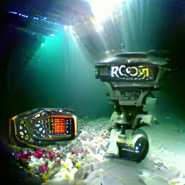 Crown RC5500 Forklift at the Bottom of the Ocean