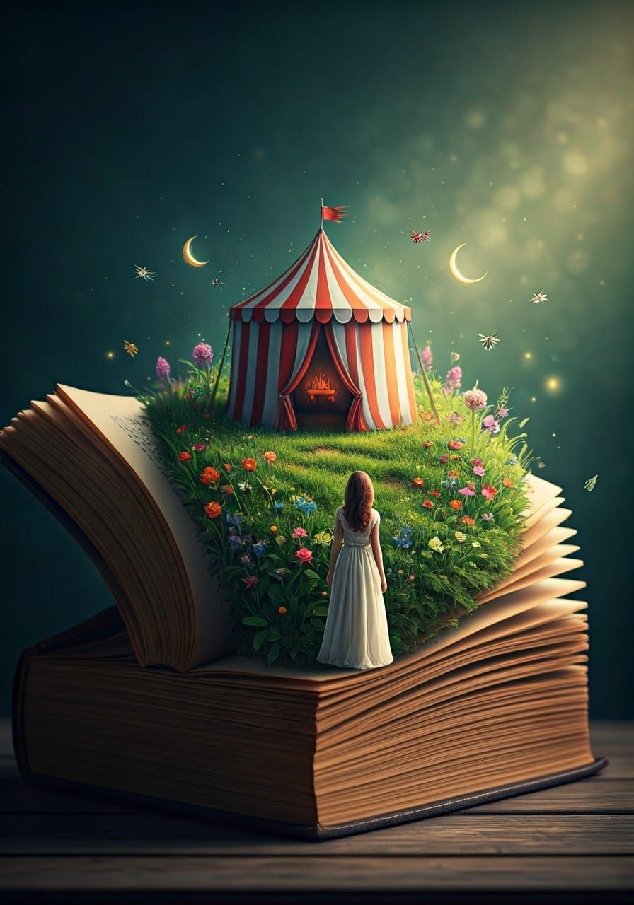 Magical Carnival Emerges From Book Pages