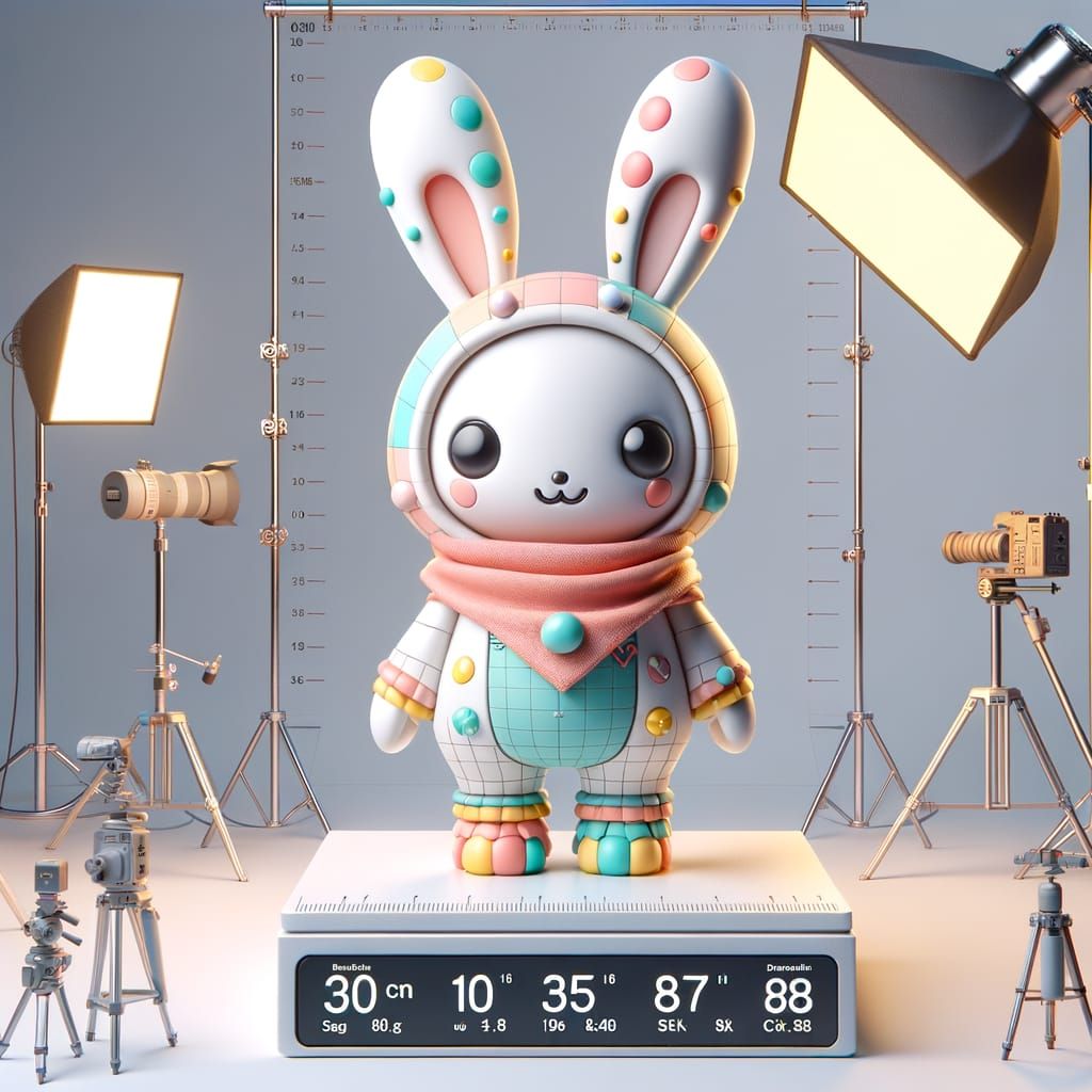 Collectible Toy Figure in Fantasy Laboratory