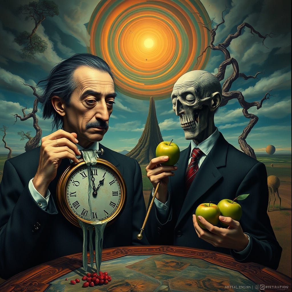 Surrealist Masters Confront Reality in Dreamlike Landscape