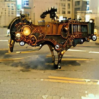 Steampunk Horse Car: A Victorian Fantasy