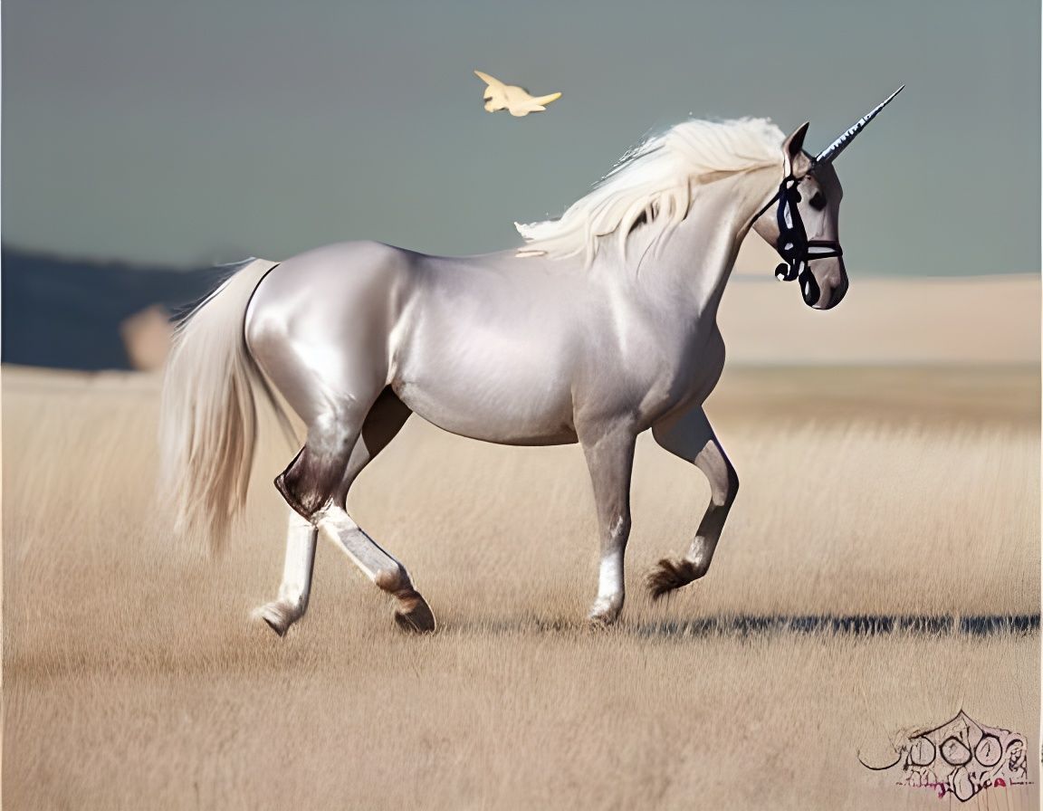 Enchanting Unicorn: A Simple AI Art Creation