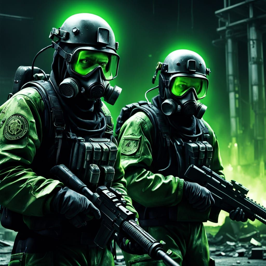 Hyperrealistic Post-Apocalyptic Nuclear Accident Still Life