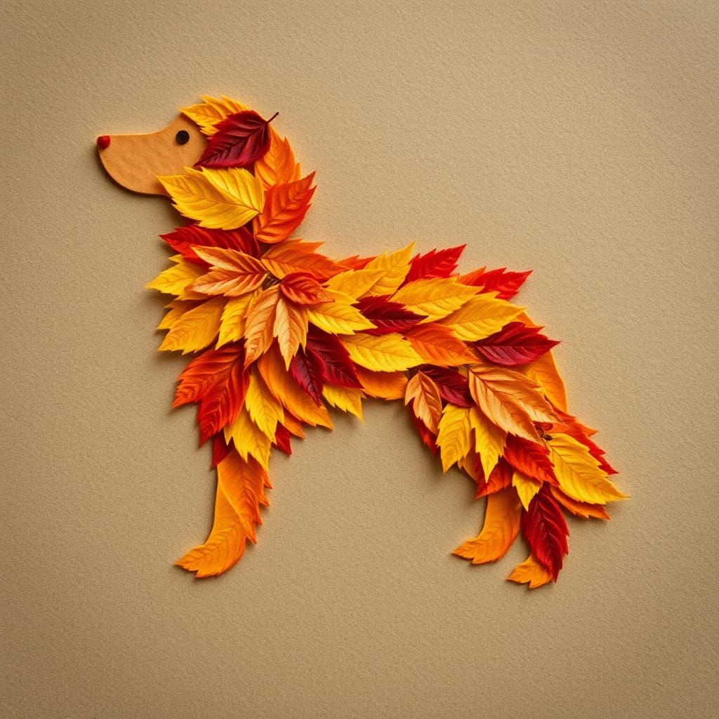 Fall paper collage art!!