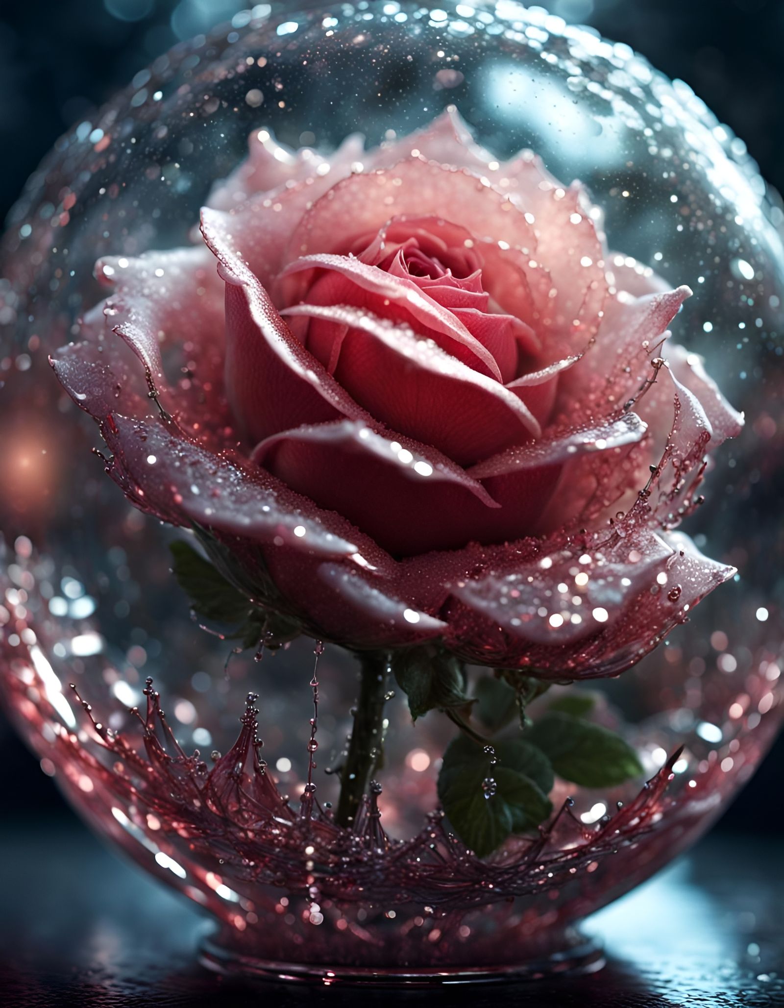Liquifying Rose