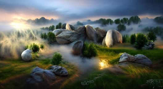 Baltic Mystique Landscape