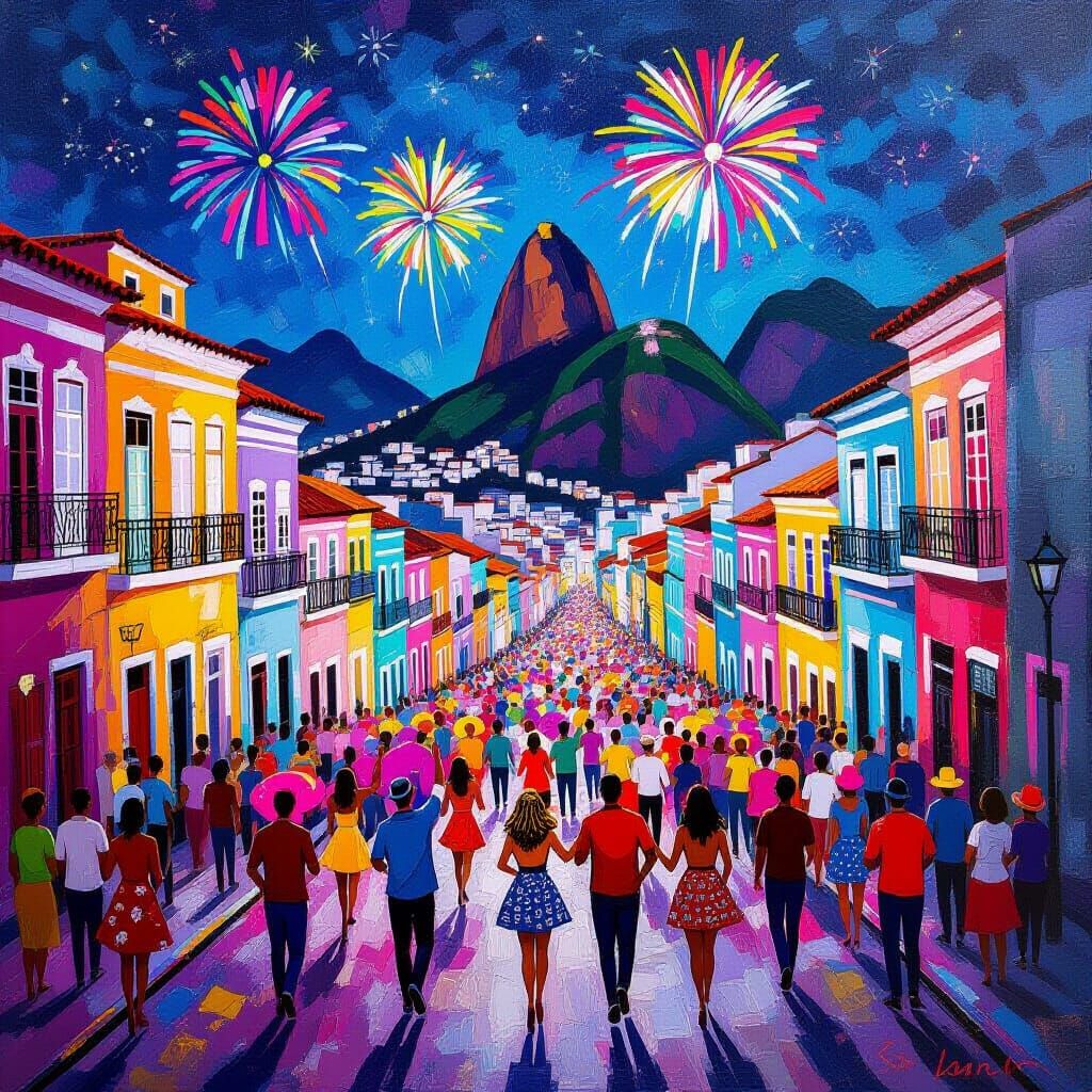 Rio Street Party: Blocos, Dancing, and Fireworks Over Sugarl...