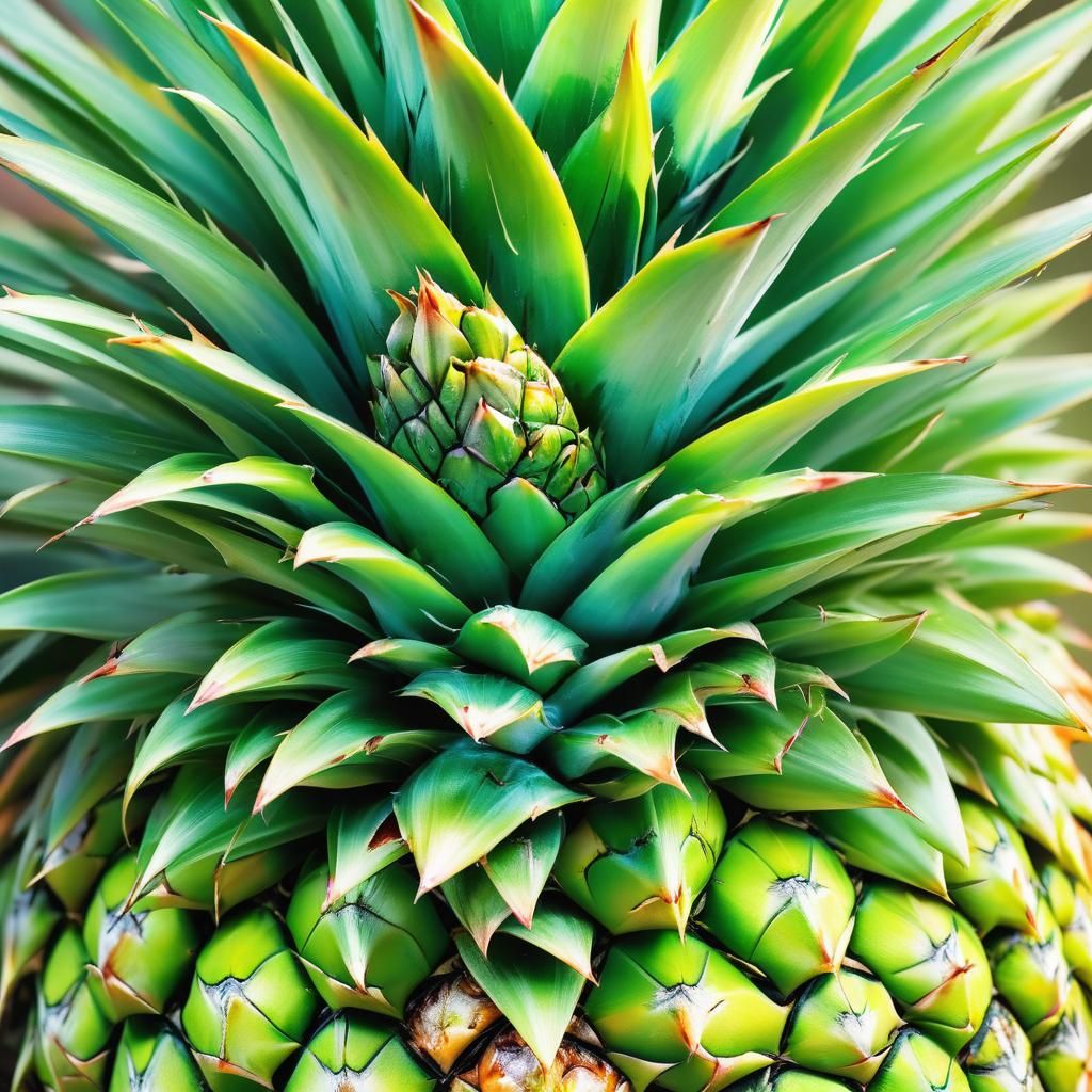 Dragon and Pineapple Fusion in Macro Photography