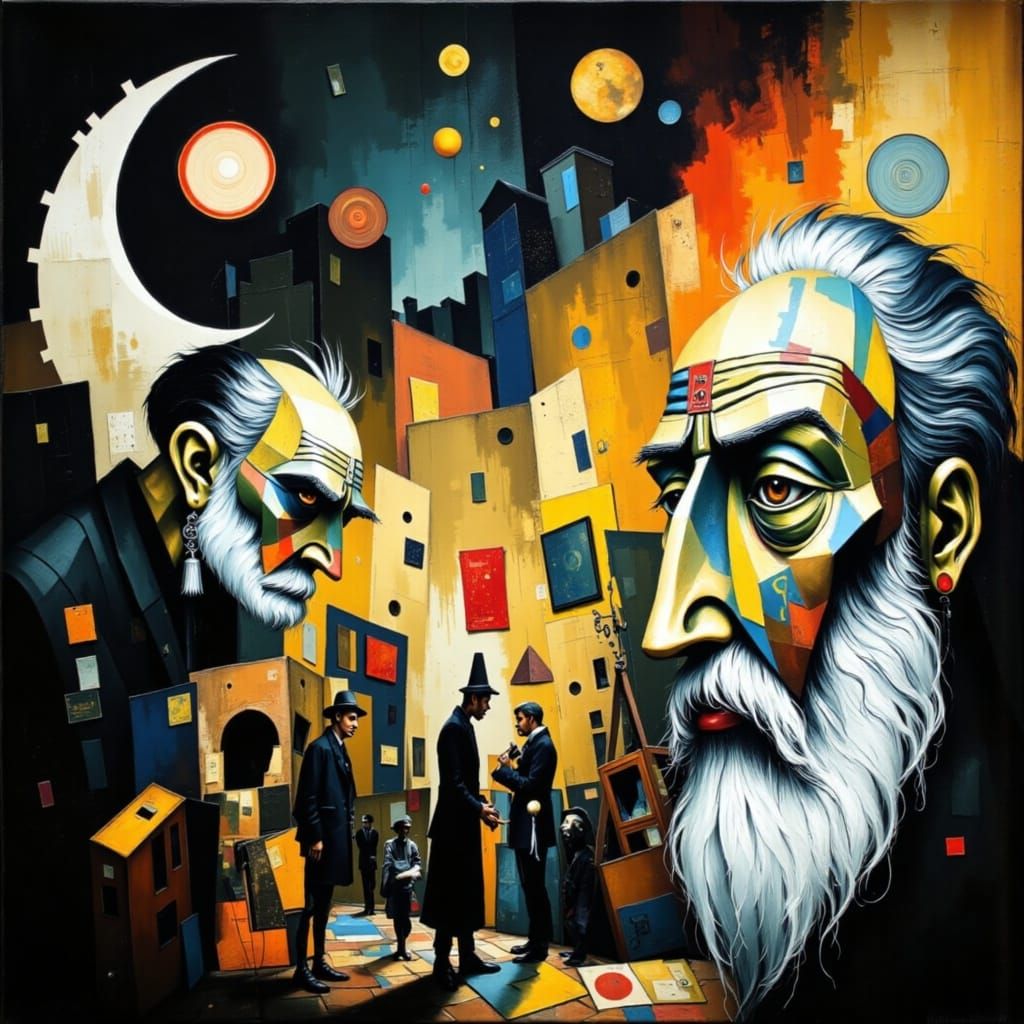 Zydeco Band Plays Creole Music with Geometric Patterns