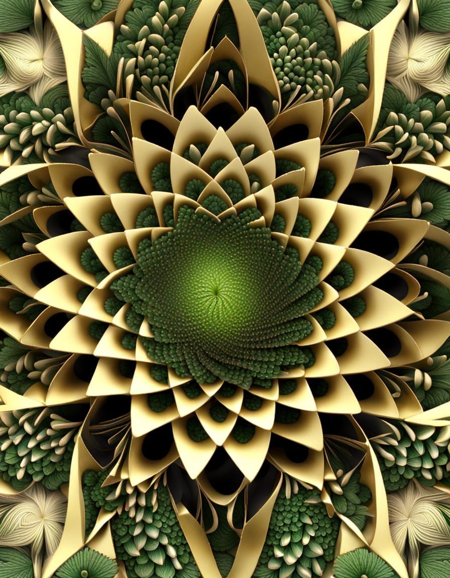 Monkey Puzzle Tree fractal elegance