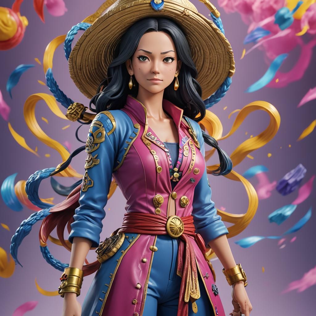 Boa Hancock One Piece: 3D Digital Art
