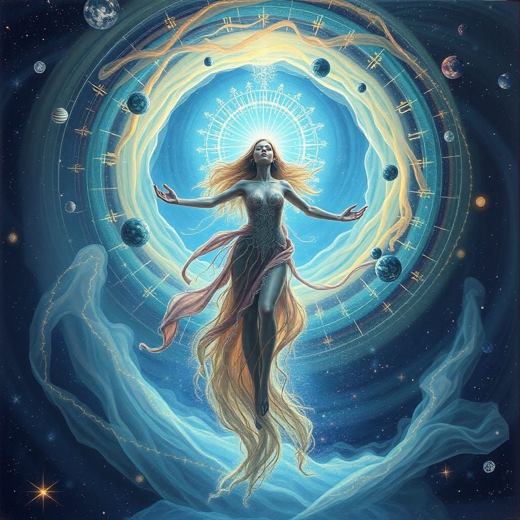 Lilith: Sacred Feminine in Cosmic Astral Dreamscape