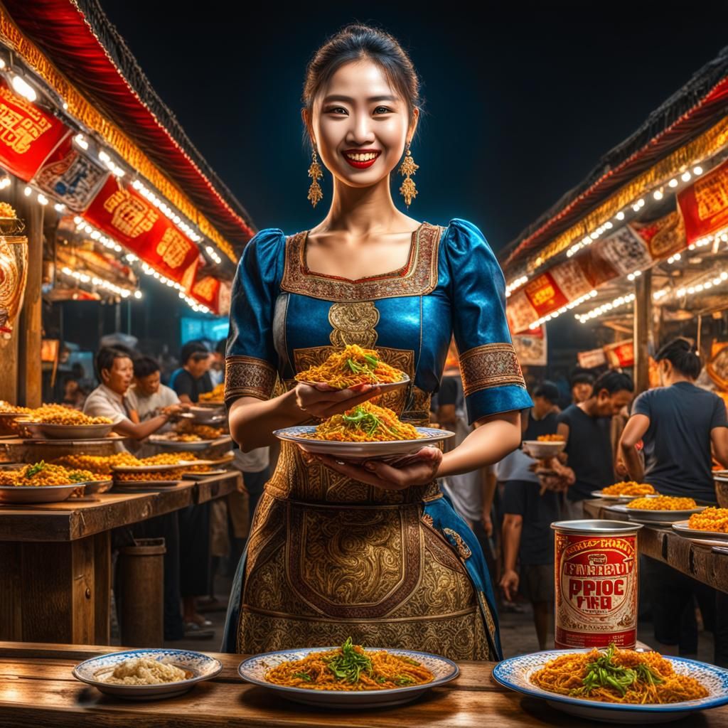 Young Woman Wins Pie-Eating Contest in 8k