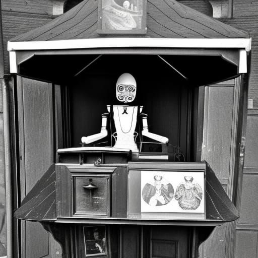 Mechanical fortune teller-  The fortune forecaster