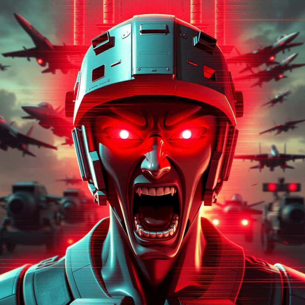 Glitchcore Visor in Anime War Zone