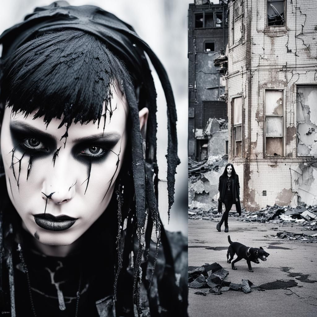 Gothic Model in Decayed Urban Landscape