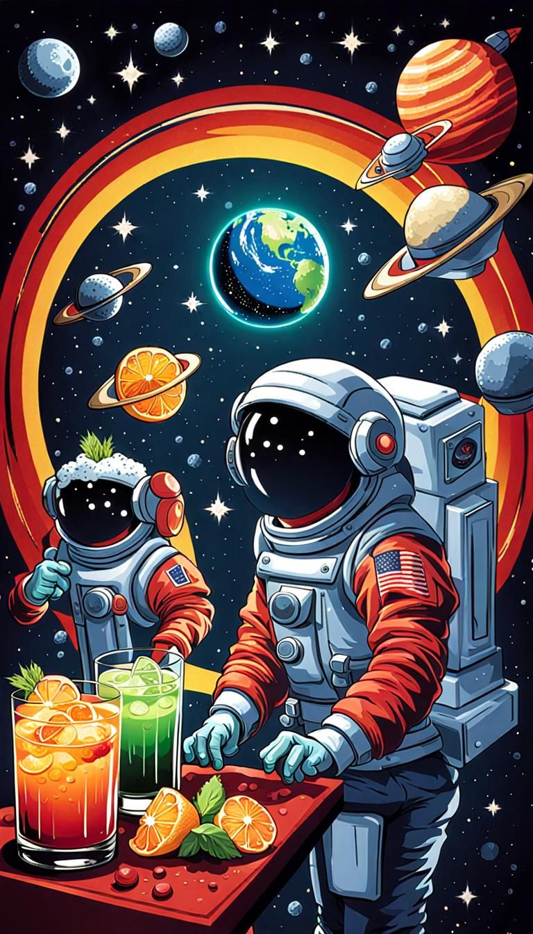 Space Bartenders: Champions of Cocktails