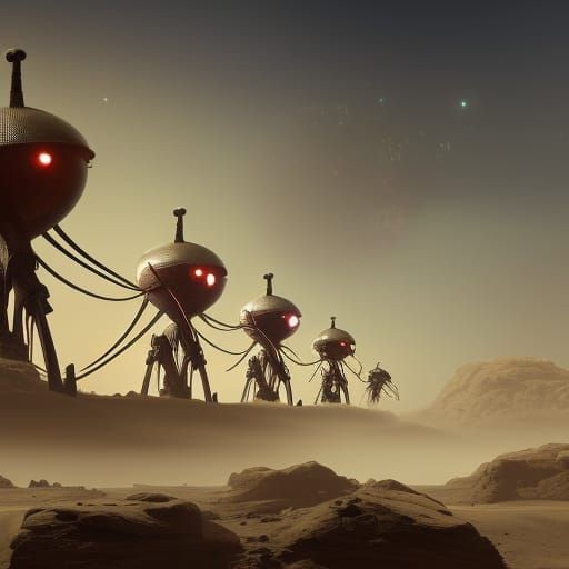 War of the Worlds: Martian Tripod Encounter