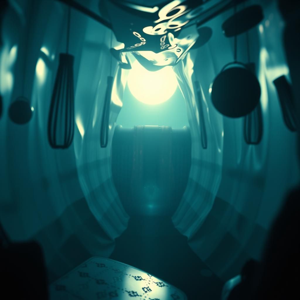 Eerie Surrealism: Warped Reflections in Liminal Space