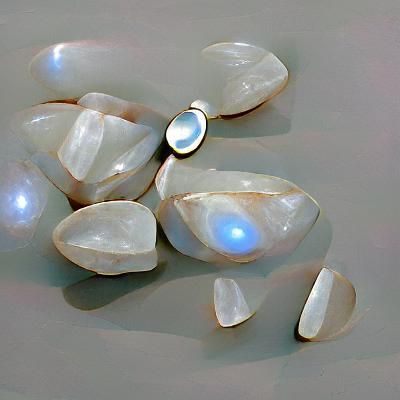 Simple Moonstone Image Generated by AI