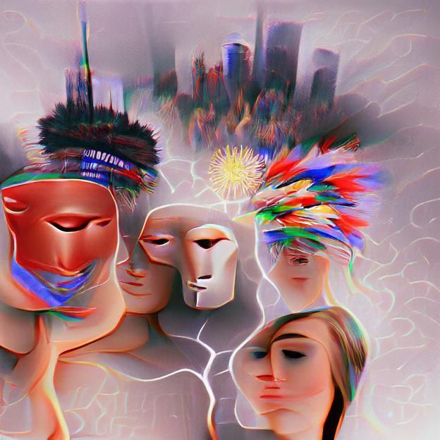 Futuristic Metropolis: A Vision of Powerful Culture