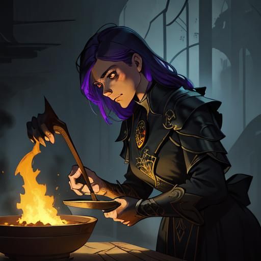 Dark Fantasy: Evil Babies Cook Adult