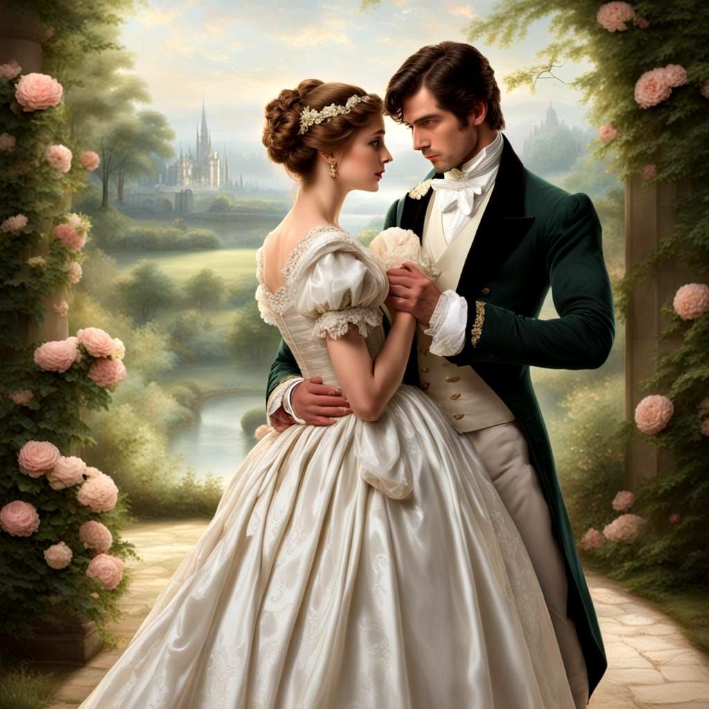 Regency Era Romance: A Formal Couple