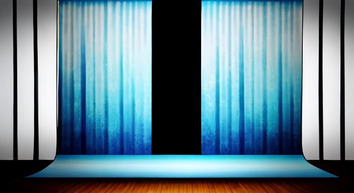 Abstract AI-Generated Backdrop Image