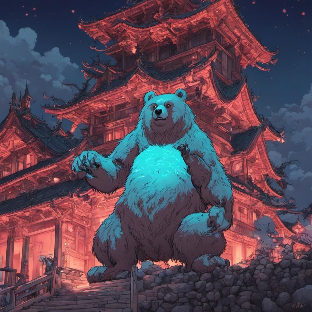 Hana bear the gate keeper