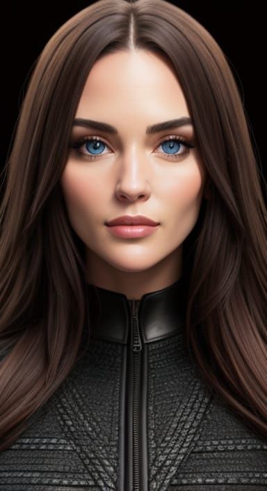 Honor Harrington Portrait in Danger Room Setting