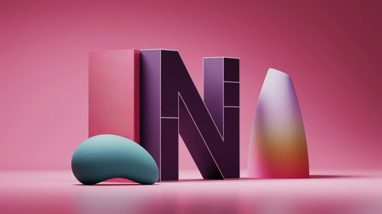 Surreal Future Tokyo Landscape in Dark Monochrome with Fluor...