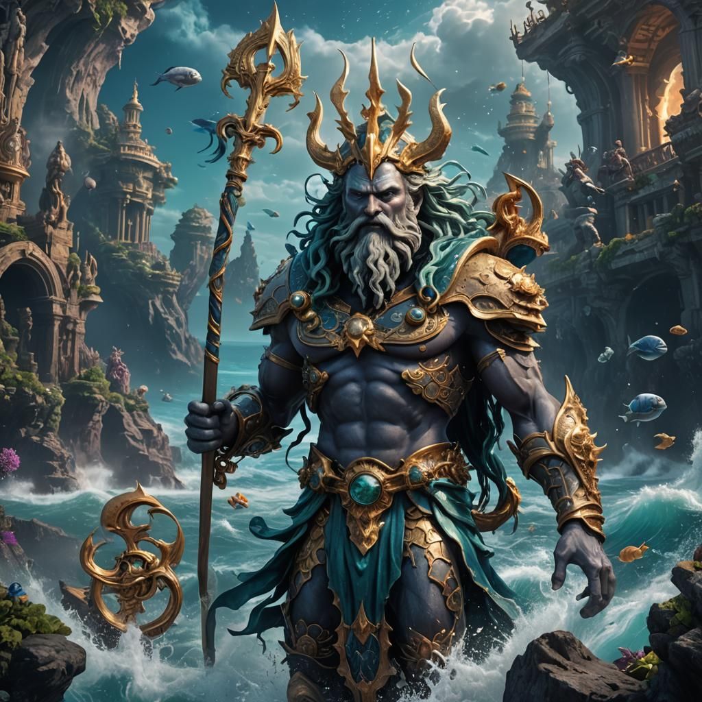 Neptune God of the Seas