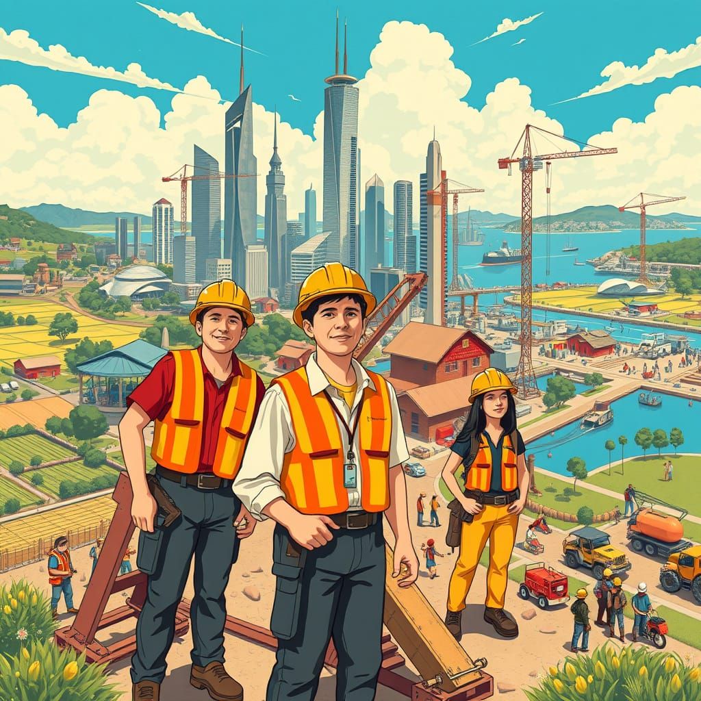 Autistic Utopia Rises from the Sea: A Vibrant City of Inclus...