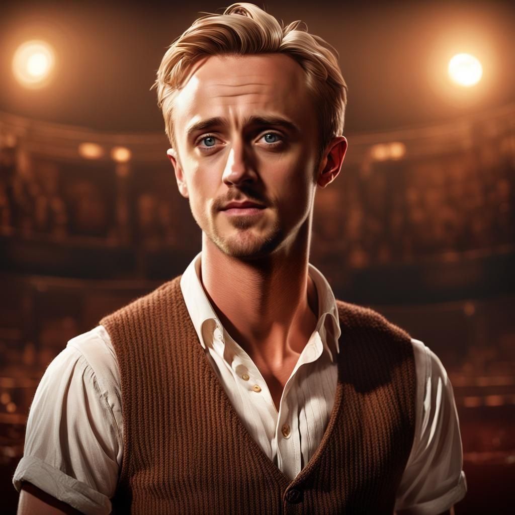 Tom Felton in 'A child of Science' (Stage play, Bristol. Was...
