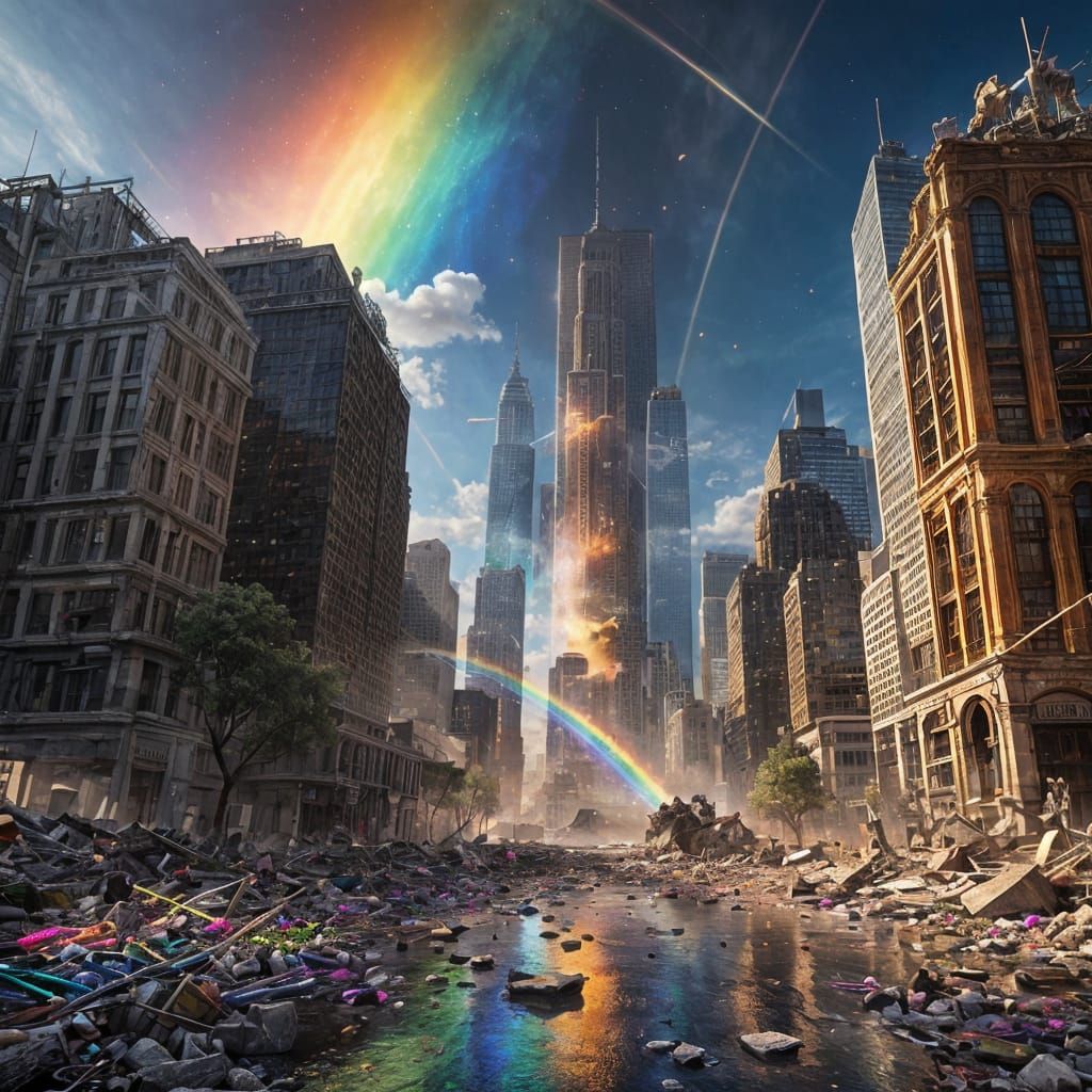 Ground Zero Prism Phenomenon