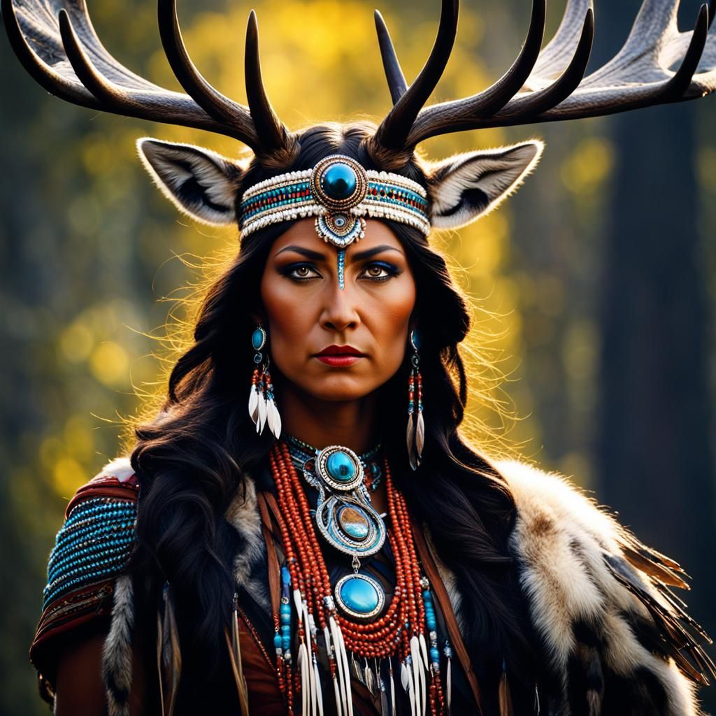 Deer Woman: Native American Guardian in Unreal Engine
