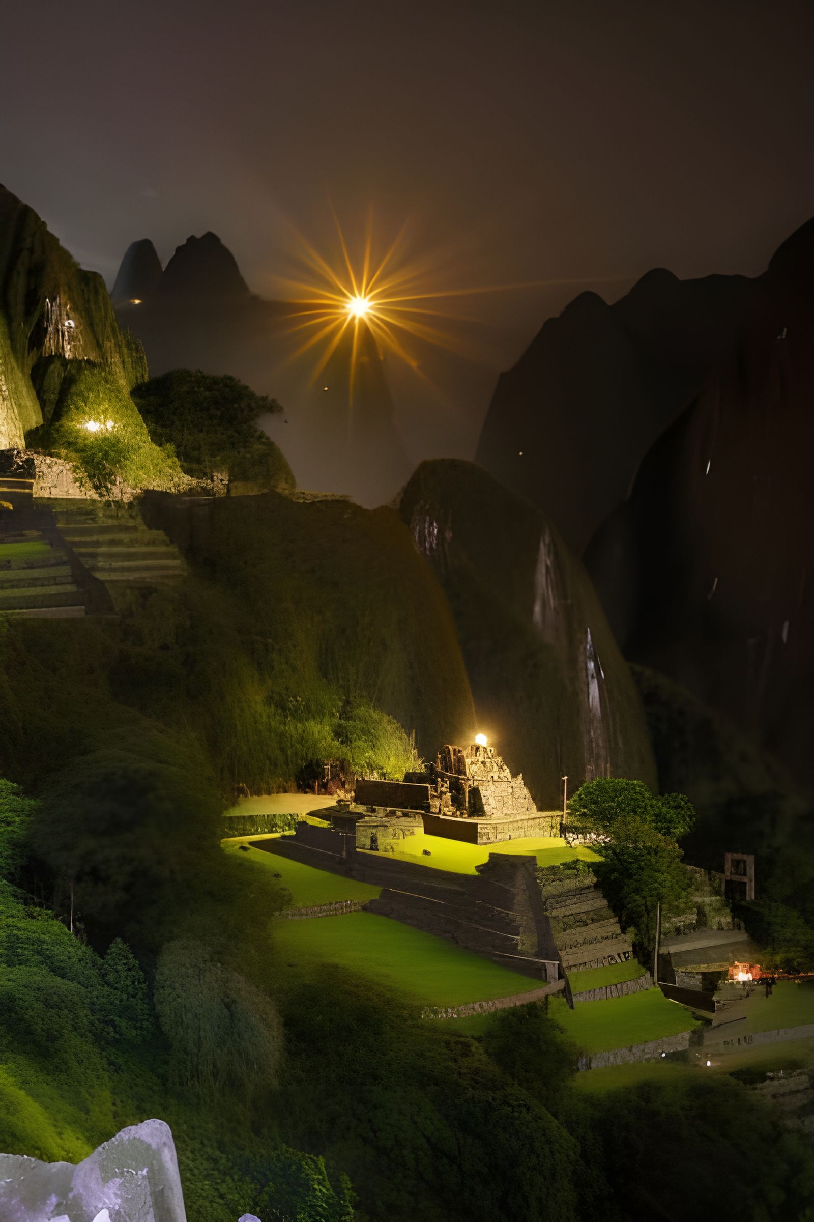 Ornate Treehouse Market Inspired by Gaudí