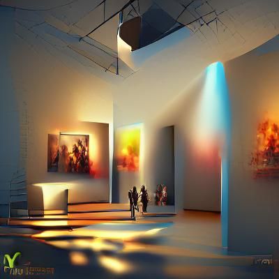 Stained Glass Lion with Floral Mane