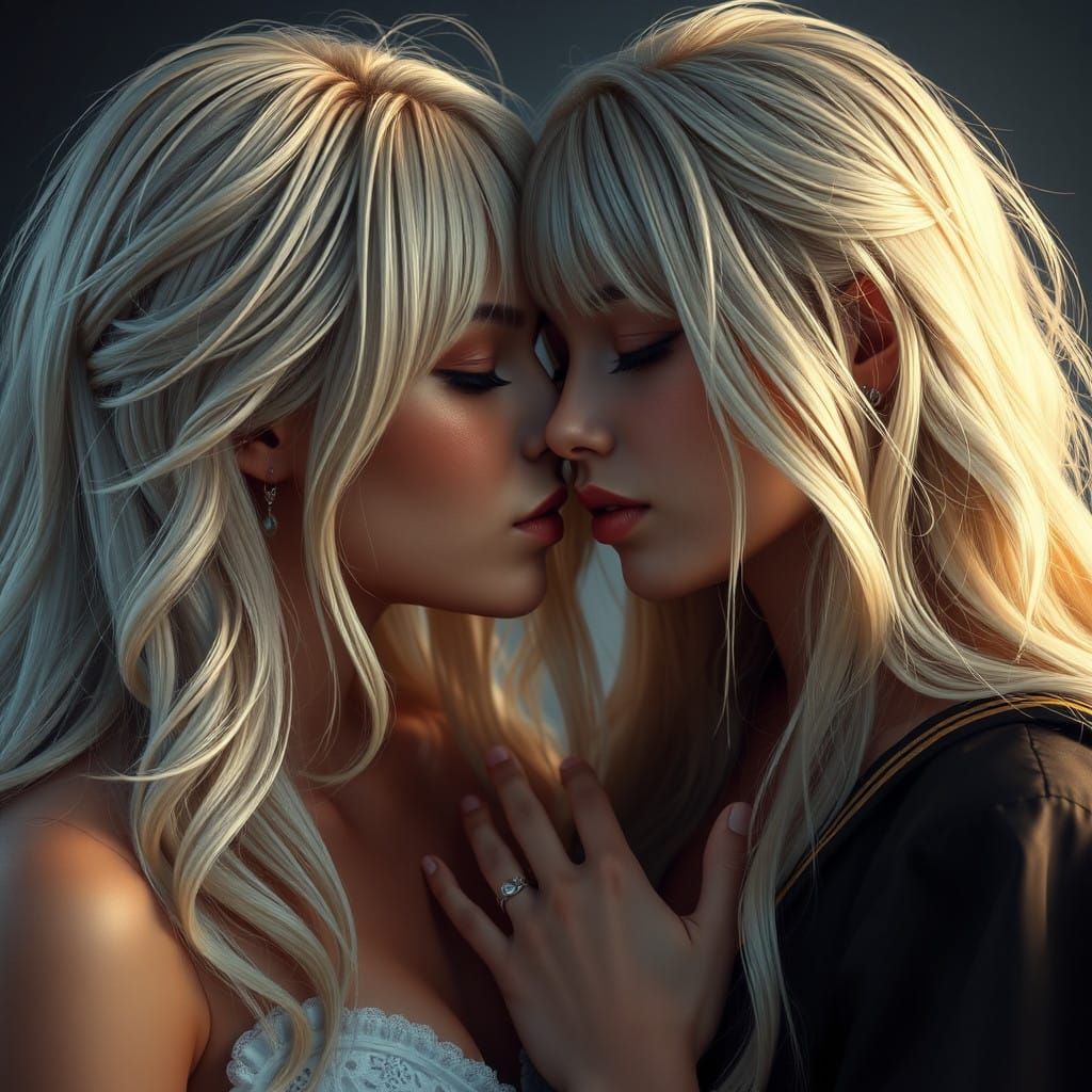 Ethereal Rendezvous in Whimsical Fantasy