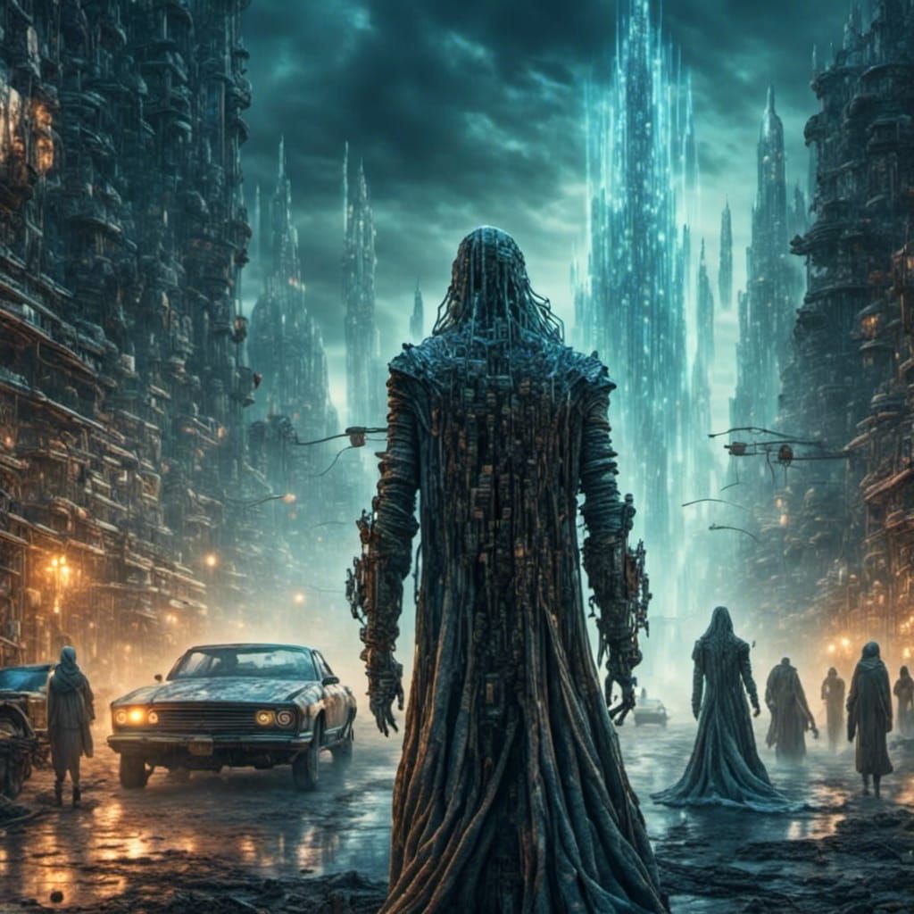 Mad Max in Cyberspace: A Cyberpunk Fusion