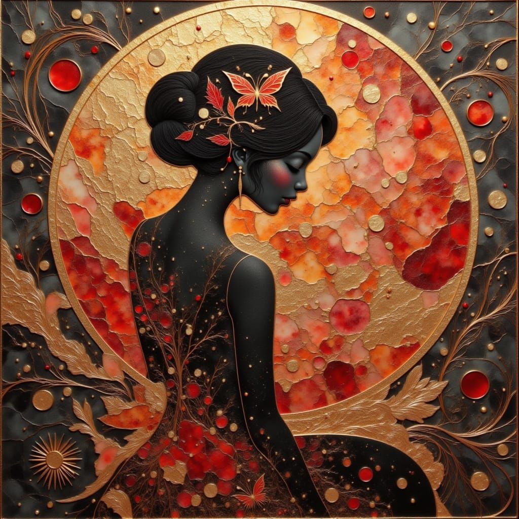 Surreal Landscape with Celestial Beauty in Ethereal Realism