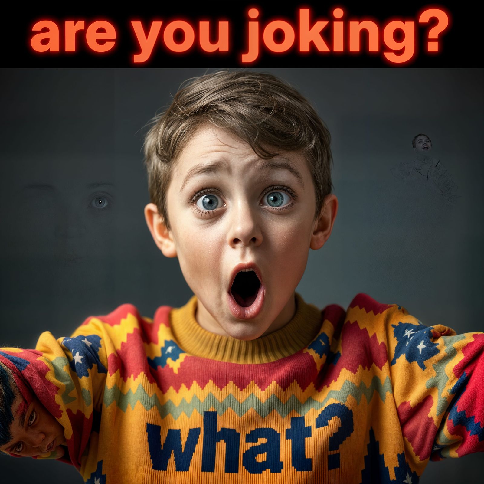 Young Boy Experiences Shock and Amazement