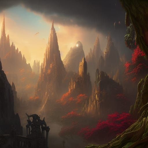 Wonder of U: Detailed Matte Painting in 8K