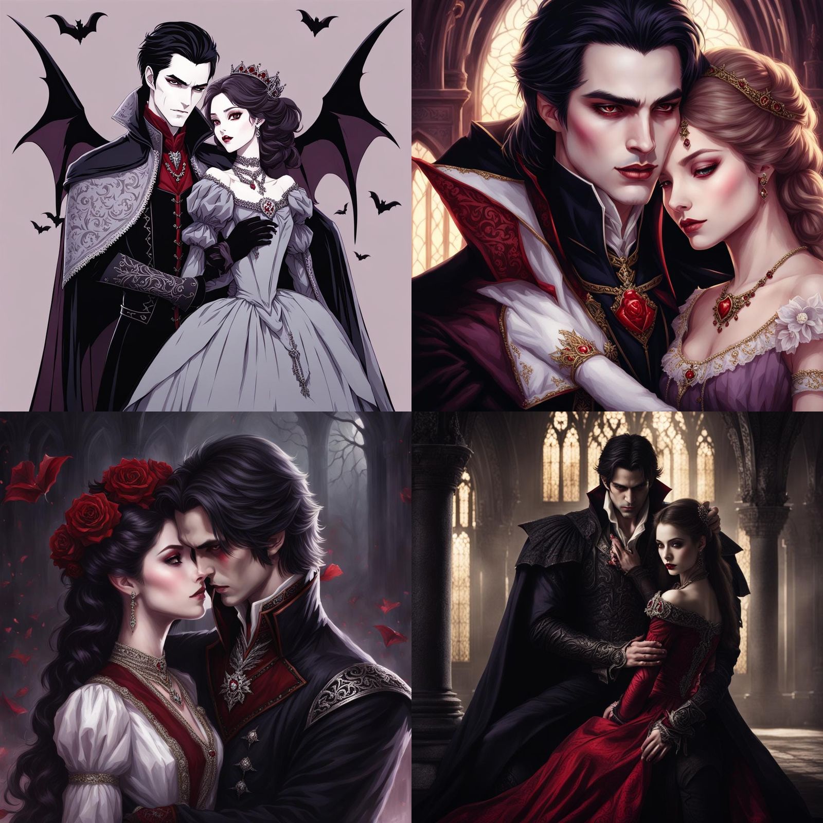 Vampire Prince and Human Princess