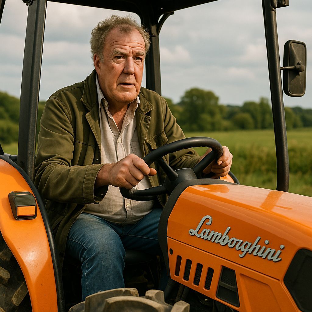Jeremy Clarkson Drives a Lamborghini Tractor