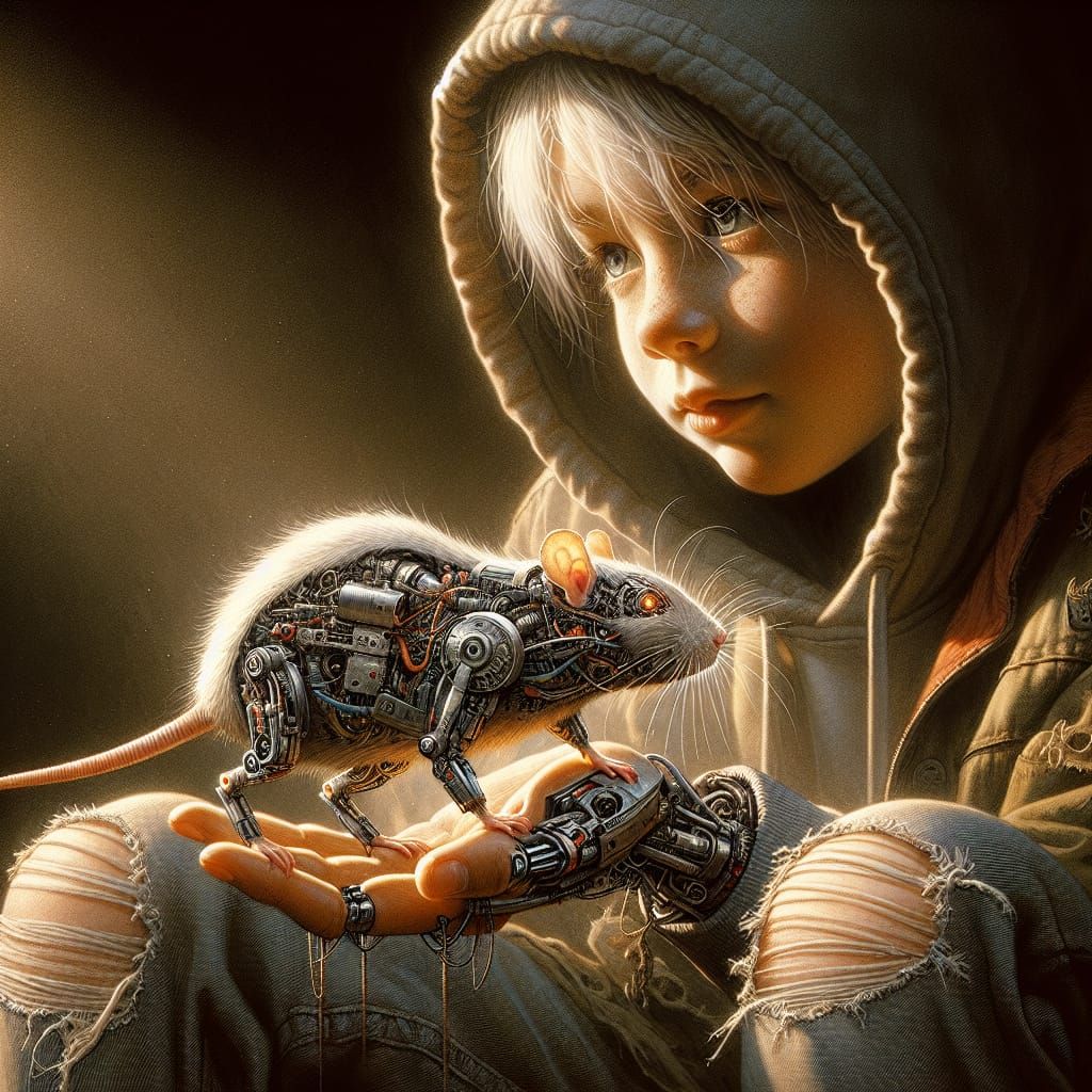 "Here's what I suggest," he said. "You pretend that rats can...