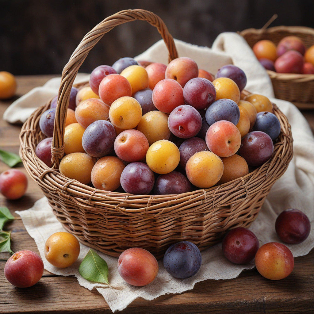 Sugar Plums in a Whimsical Basket
