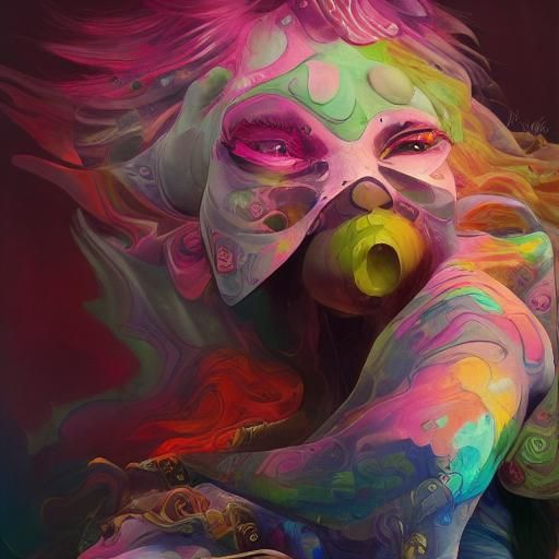 lora:Trio:1.0> "elaborate and intricate spirograph pen drawi...