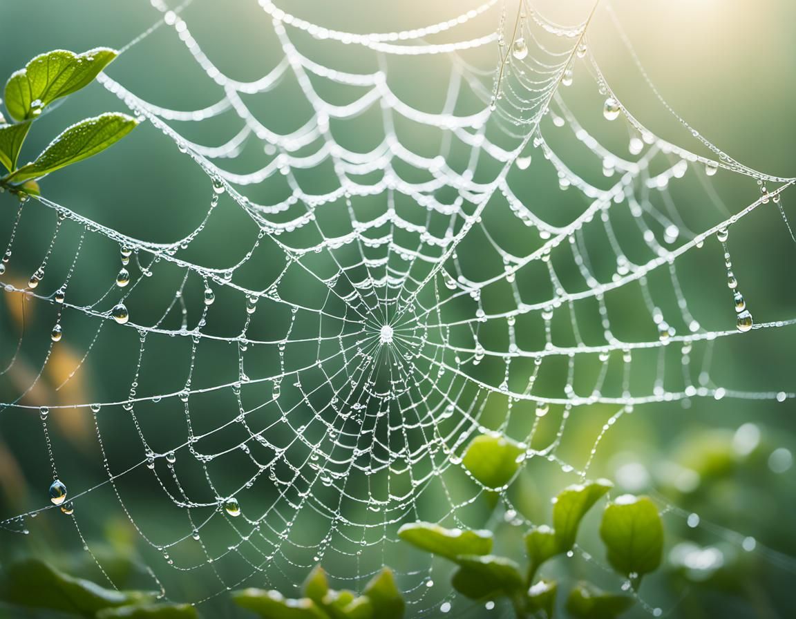 Ethereal Morning Dew Web