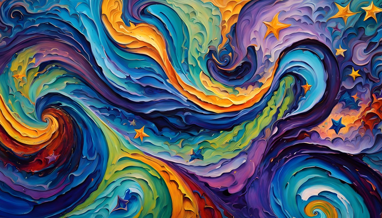 Blue Proto-Stars Swirling in a 3D Vortex